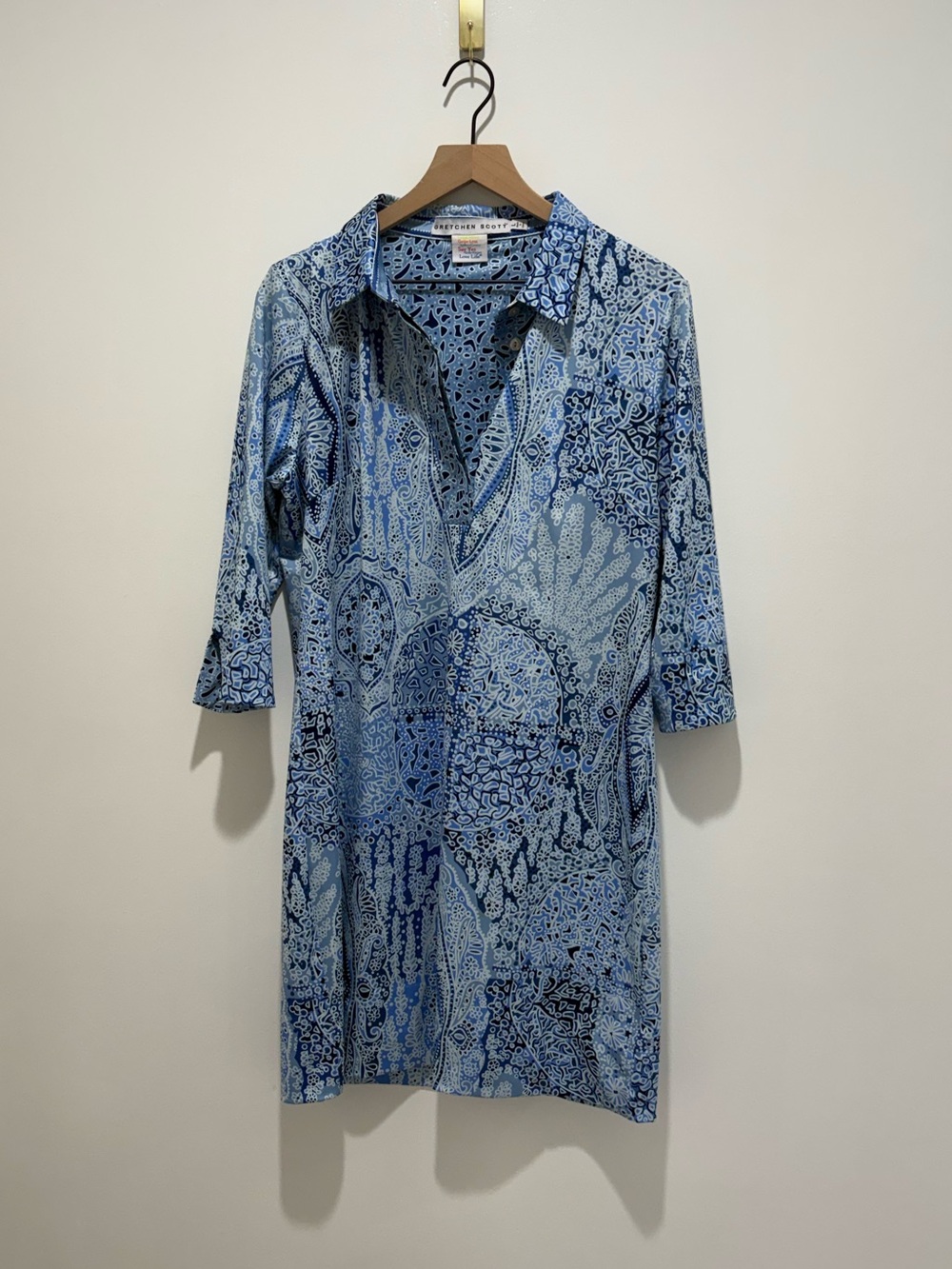 Gretchen Scott Women’s 1/4 Button Women’s Dress